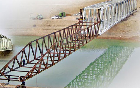 پل خرپایی ساخت ماشین سازی اراک